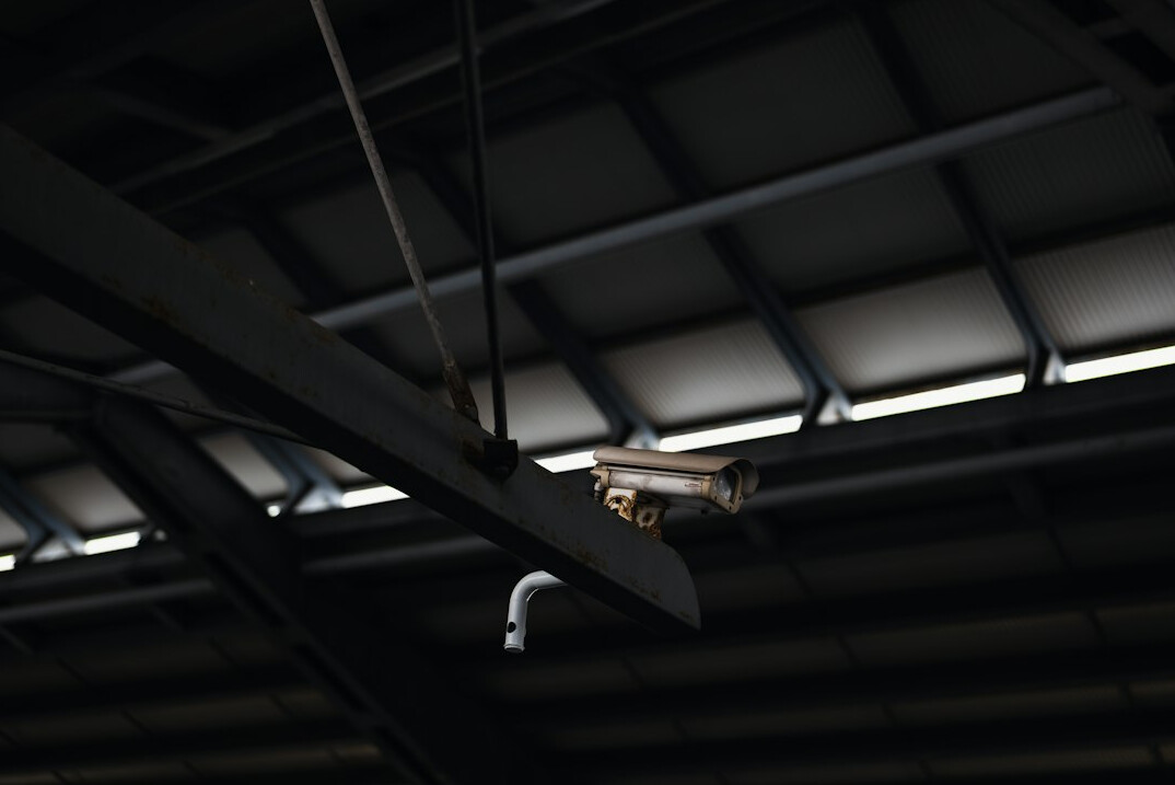 security camera in store